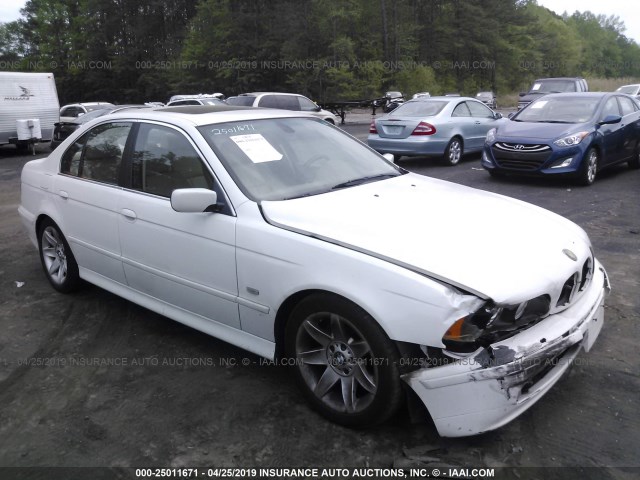 WBADT43413G031670 - 2003 BMW 525 I AUTOMATIC WHITE photo 1
