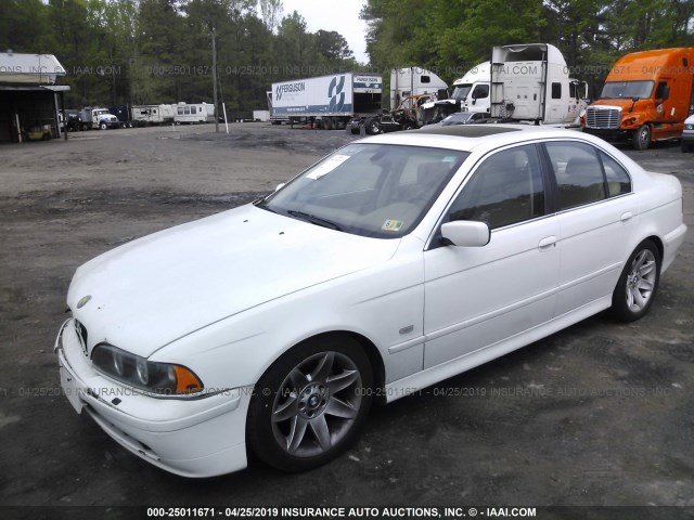 WBADT43413G031670 - 2003 BMW 525 I AUTOMATIC WHITE photo 2