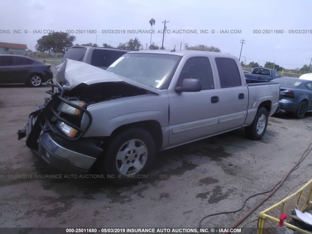 2GCEC13T351387387 - 2005 CHEVROLET SILVERADO C1500 TAN photo 2