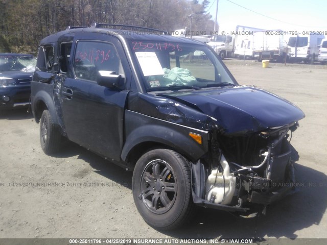 5J6YH28616L000154 - 2006 HONDA ELEMENT EX BLACK photo 1