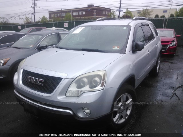 1GKEV13D59J214974 - 2009 GMC ACADIA SLE SILVER photo 2