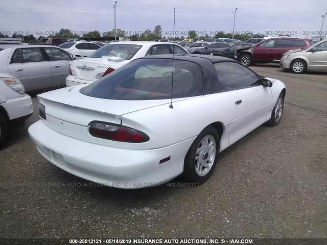 2G1FP22K1T2108414 - 1996 CHEVROLET CAMARO RS WHITE photo 4