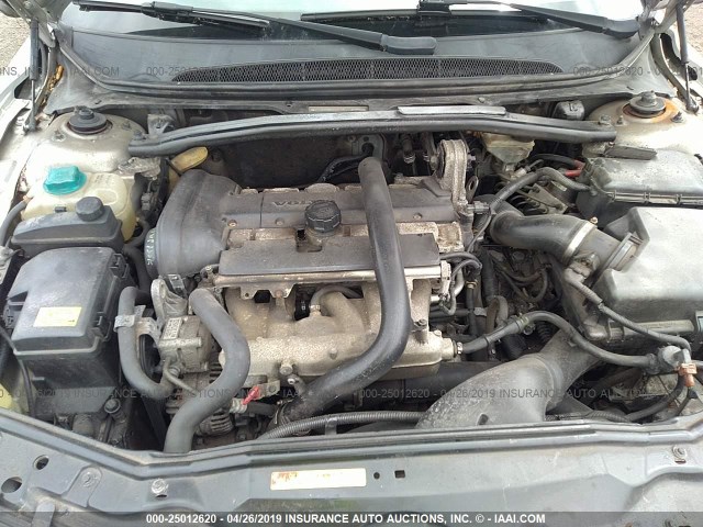 YV1TH592761446523 - 2006 VOLVO S80 2.5T SILVER photo 10