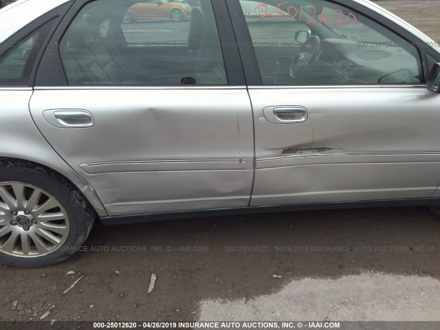 YV1TH592761446523 - 2006 VOLVO S80 2.5T SILVER photo 6