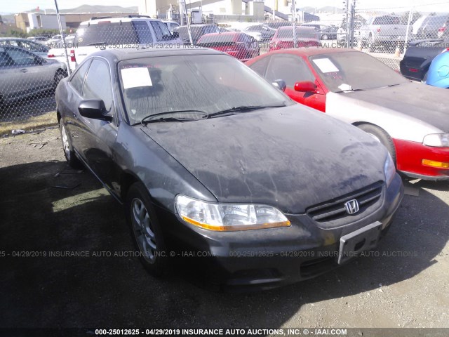 1HGCG22532A014065 - 2002 HONDA ACCORD EX BLACK photo 1