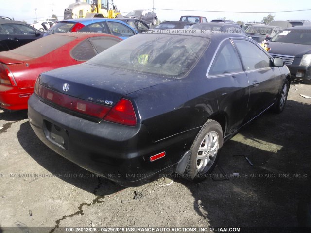 1HGCG22532A014065 - 2002 HONDA ACCORD EX BLACK photo 4