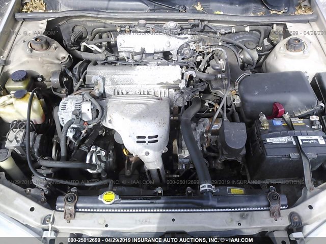 4T1BG22K7WU856763 - 1998 TOYOTA CAMRY CE/LE/XLE 金色 照片 10