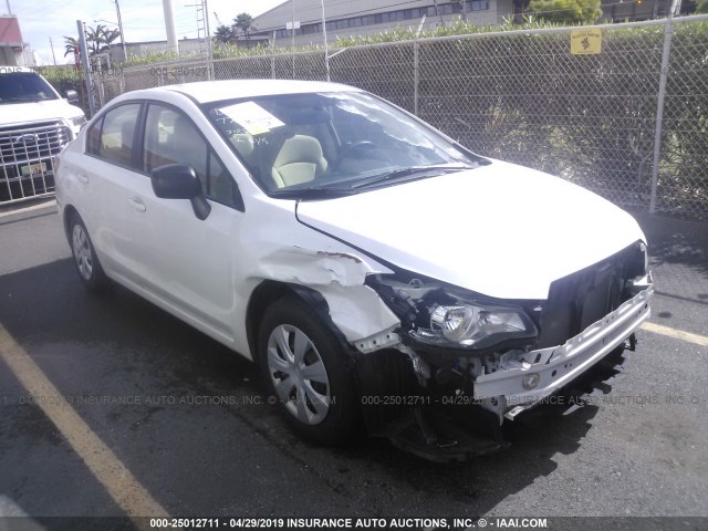 JF1GJAA64DG007136 - 2013 SUBARU IMPREZA WHITE photo 1