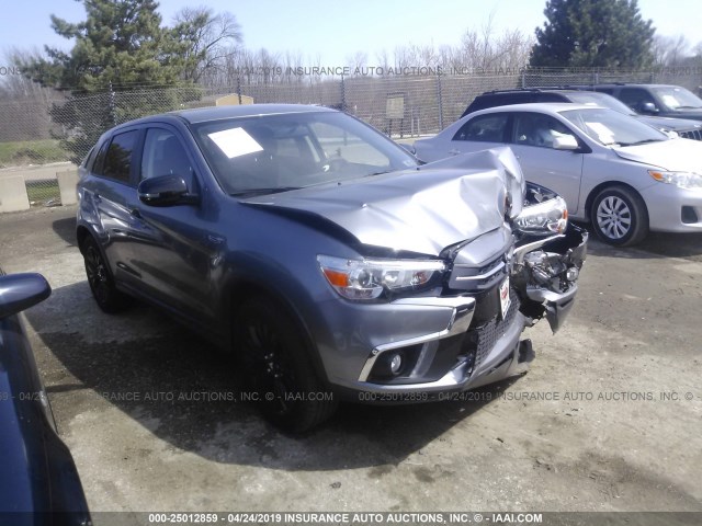 JA4AR3AU5JU003655 - 2018 MITSUBISHI OUTLANDER SPORT ES/SE GRAY photo 1