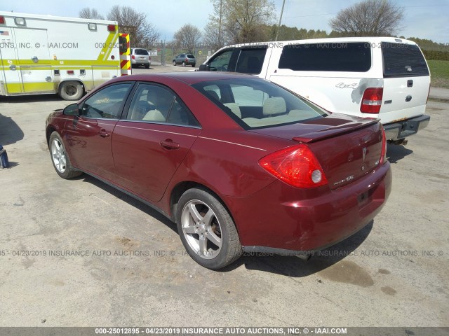 1G2ZH57N694100807 - 2009 PONTIAC G6 GT RED photo 3