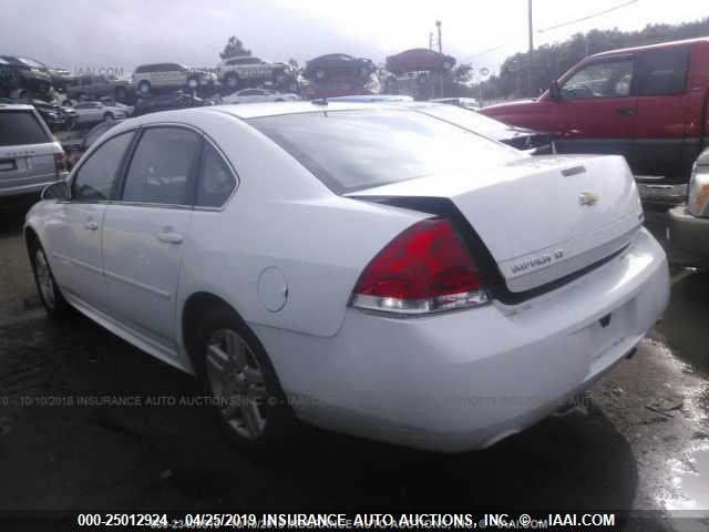 2G1WB5E39G1146747 - 2016 CHEVROLET IMPALA LIMITED LT WHITE photo 3