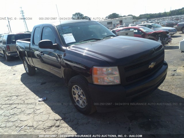 1GCEC19X38Z184232 - 2008 CHEVROLET SILVERADO C1500 MAROON photo 1