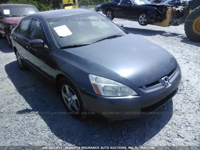 JHMCN36445C003496 - 2005 HONDA ACCORD HYBRID GRAY photo 1