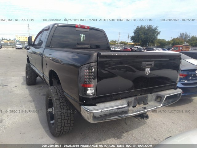 1D7KS28C66J235511 - 2006 DODGE RAM 2500 ST/SLT 黑色 照片 3