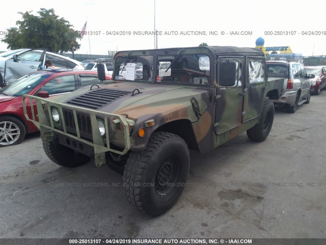 061335 - 1989 HUMMER H1  GREEN photo 2