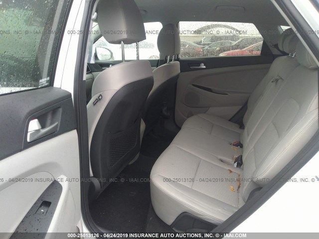 KM8J2CA46KU875589 - 2019 HYUNDAI TUCSON WHITE photo 8