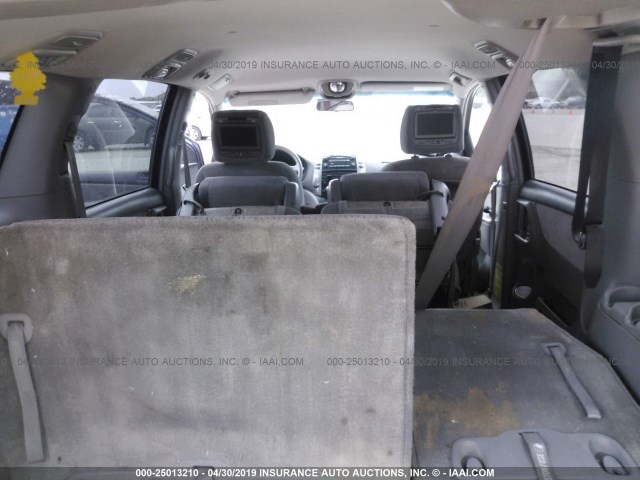 5TDZK23CX8S135448 - 2008 TOYOTA SIENNA CE/LE BLUE photo 8