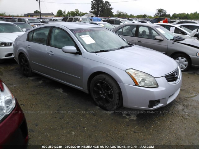 IN4BA41EX7C822049 - 2007 NISSAN MAXIMA SE/SL SILVER photo 1