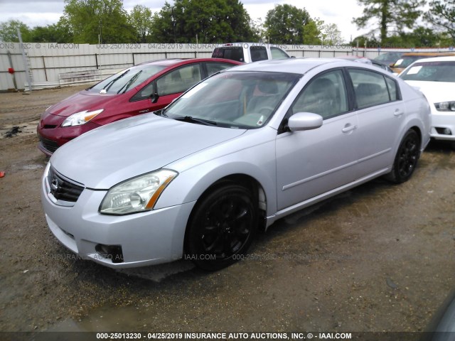 IN4BA41EX7C822049 - 2007 NISSAN MAXIMA SE/SL SILVER photo 2