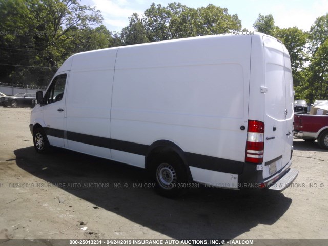 WDYPE8CC0D5810164 - 2013 FREIGHTLINER Sprinter 2500 WHITE photo 3