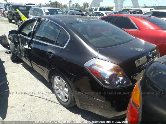 1N4AL21E69N487762 - 2009 NISSAN ALTIMA 2.5/2.5S BLACK photo 3