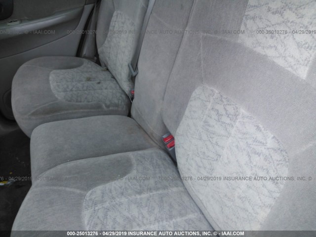 1GKDT13S832280792 - 2003 GMC ENVOY SILVER photo 8