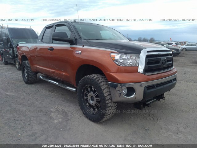 5TFUY5F10BX164303 - 2011 TOYOTA TUNDRA ORANGE photo 1