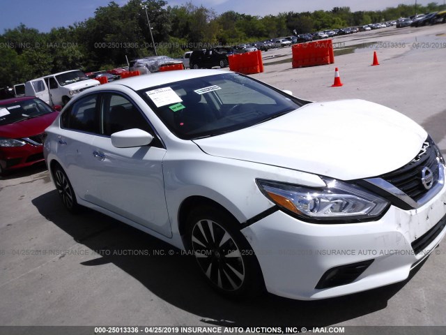 1N4AL3AP3JC174546 - 2018 NISSAN ALTIMA 2.5/S/SV/SL/SR WHITE photo 1