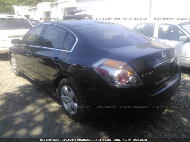 1N4AL21E48N496359 - 2008 NISSAN ALTIMA BLACK photo 3