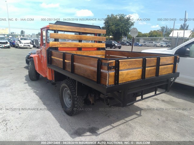 FJ45188168 - 1978 TOYOTA LANDCRUISER  ORANGE photo 3