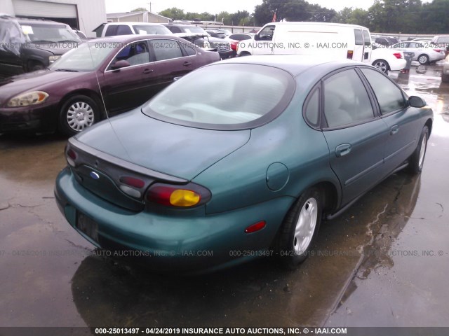 1FALP52U0TG296175 - 1996 FORD TAURUS GL GREEN photo 4