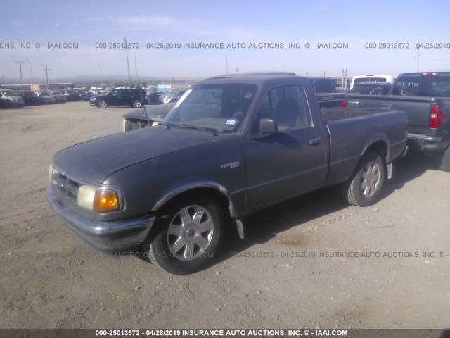 1FTCR10A9RPB93271 - 1994 FORD RANGER GRAY photo 2