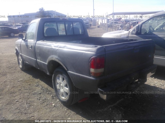 1FTCR10A9RPB93271 - 1994 FORD RANGER GRAY photo 3