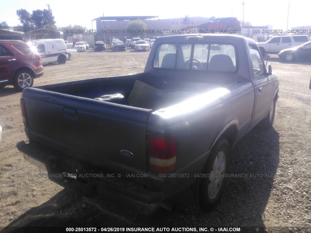 1FTCR10A9RPB93271 - 1994 FORD RANGER GRAY photo 4