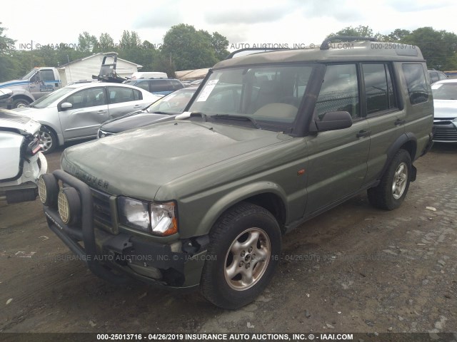 SALTY1243YA260340 - 2000 LAND ROVER DISCOVERY II  მწვანე ფოტო 2