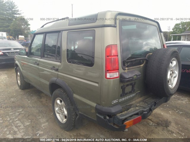 SALTY1243YA260340 - 2000 LAND ROVER DISCOVERY II  მწვანე ფოტო 3