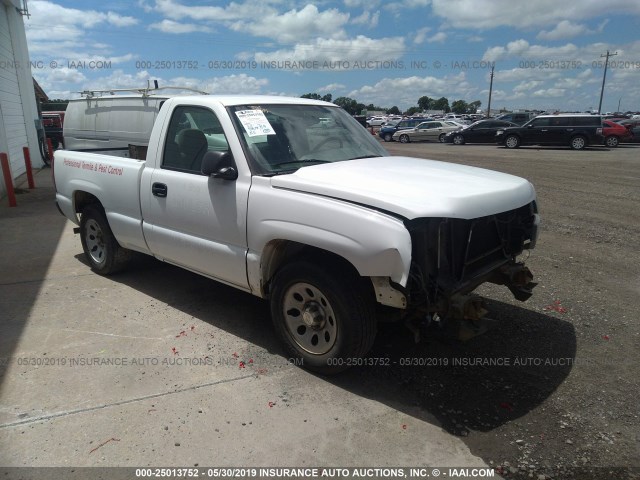 3GCEC14X16G258171 - 2006 CHEVROLET SILVERADO C1500 WHITE photo 1