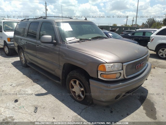 1GKFK66U46J148239 - 2006 GMC YUKON XL DENALI GRAY photo 1