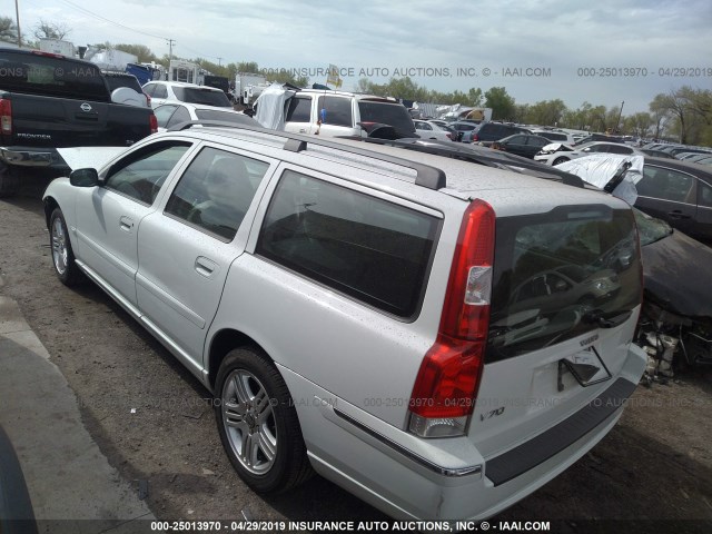 YV1SW592362588928 - 2006 VOLVO V70 2.5T WHITE photo 3