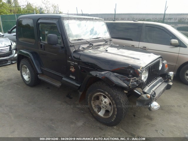 1J4FY49S7XP492083 - 1999 JEEP WRANGLER / TJ SAHARA BLACK photo 1