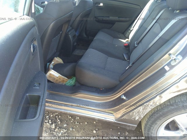 1G1ZC5EB1A4148859 - 2010 CHEVROLET MALIBU 1LT 灰色 照片 8