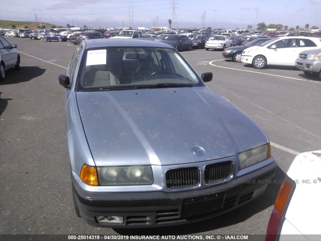 WBACB4314NFF85138 - 1992 BMW 325 I AUTOMATIC Light Blue photo 6