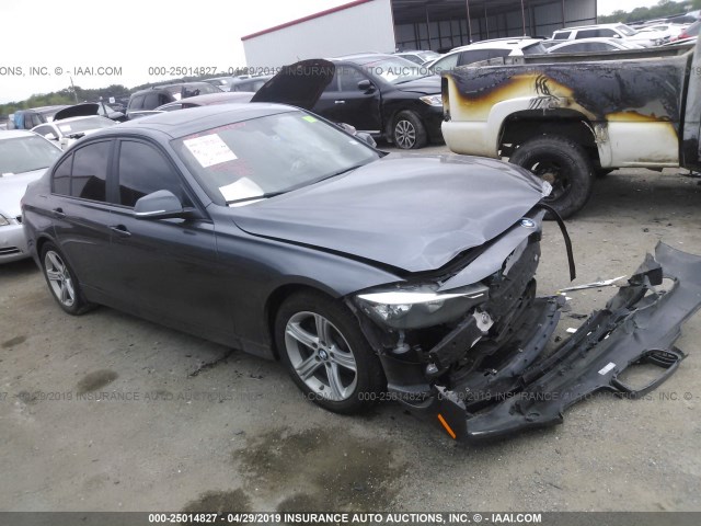 WBA3C1C59EK106117 - 2014 BMW 328 I SULEV GRAY photo 1