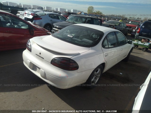 1G2WK52J12F242811 - 2002 PONTIAC GRAND PRIX SE WHITE photo 4