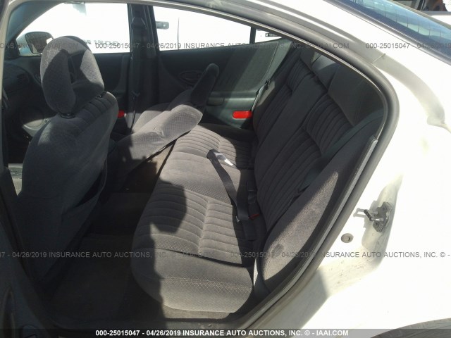 1G2WK52J12F242811 - 2002 PONTIAC GRAND PRIX SE თეთრი ფოტო 8