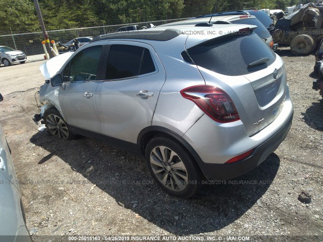 KL4CJASB3JB659088 - 2018 BUICK ENCORE PREFERRED GRAY photo 3