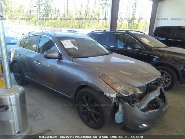 JNKAJ09F68M358585 - 2008 INFINITI EX35 JOURNEY SILVER photo 1