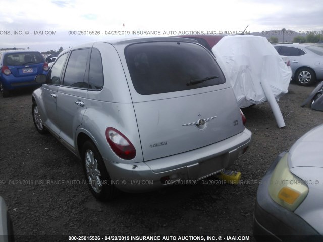 3A4FY58B77T547022 - 2007 CHRYSLER PT CRUISER TOURING SILVER photo 3