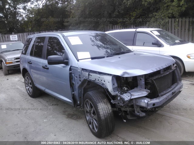 SALFR24N48H107141 - 2008 LAND ROVER LR2 HSE Light Blue photo 1