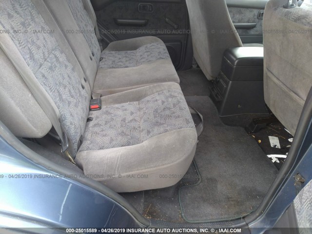 JN8AR07Y4YW437471 - 2000 NISSAN PATHFINDER LE/SE/XE BLUE photo 8